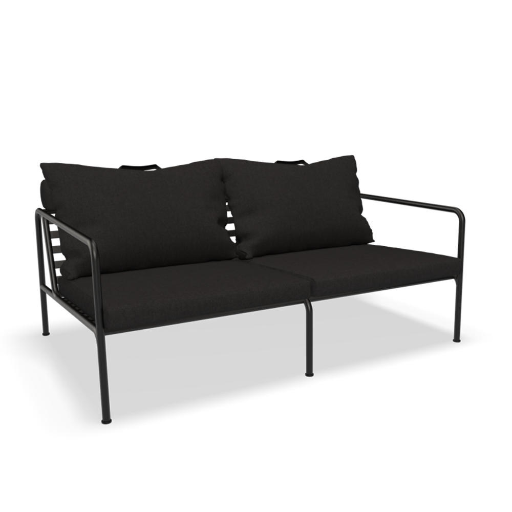 AVON 2-seater sofa_Black