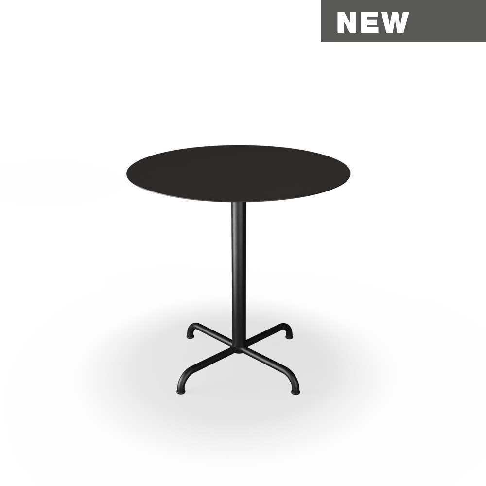 PICO Café table, 4 star base, Ø74